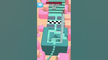 🎮Stacky Dash Game 🧍Levels 222-225 Android 🪵IOS #stacydashgame #gameplay #shortsindian