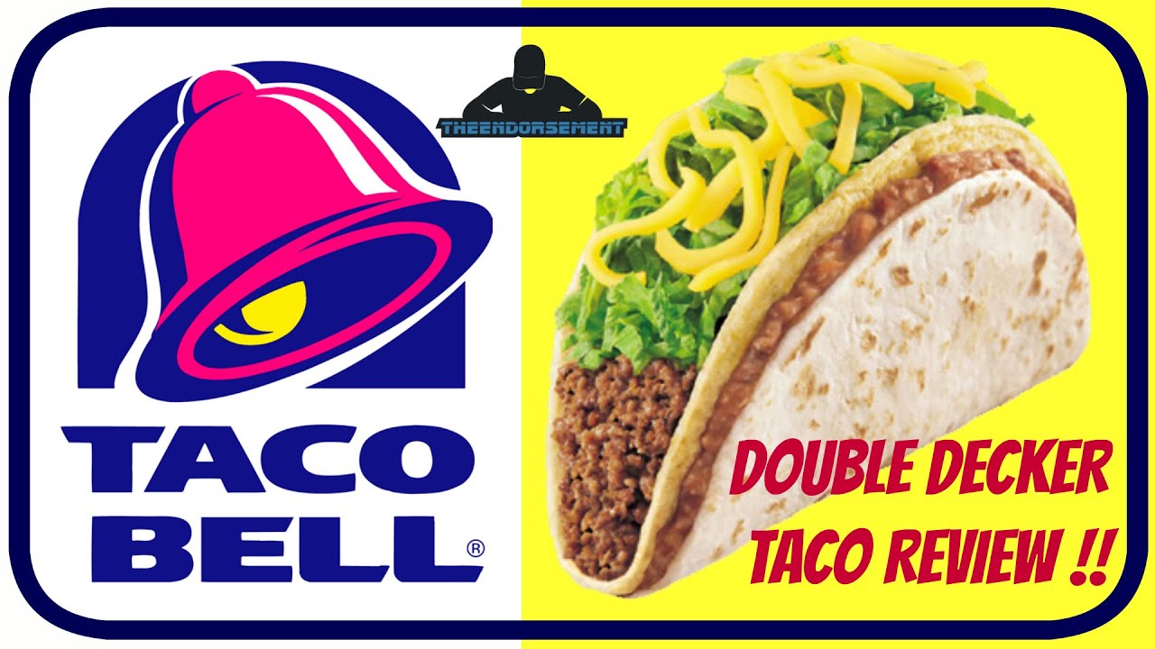 TACO Bell © double decker TACO review #291.