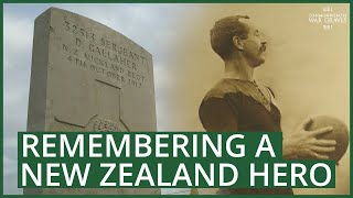 A New Zealand Hero - Dave Gallaher | Commonwealth War Graves Commission | #CWGC