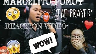 MARCELITO POMOY THE PRAYER REACTION VIDEO!! [ I CANT BREATH ]