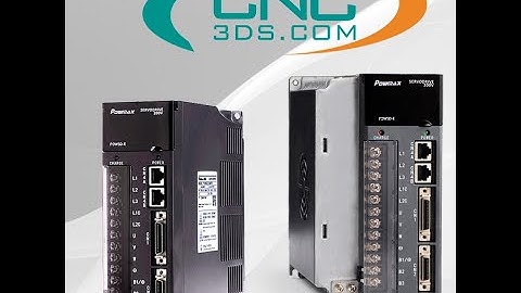 [CNC3DS] [Hướng dẫn ] Kết nối động cơ servo POWMAX 1.5kw giá rẻ