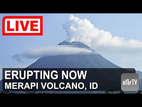 🌎 LIVE:  Merapi Volcano Erupting in Indonesia