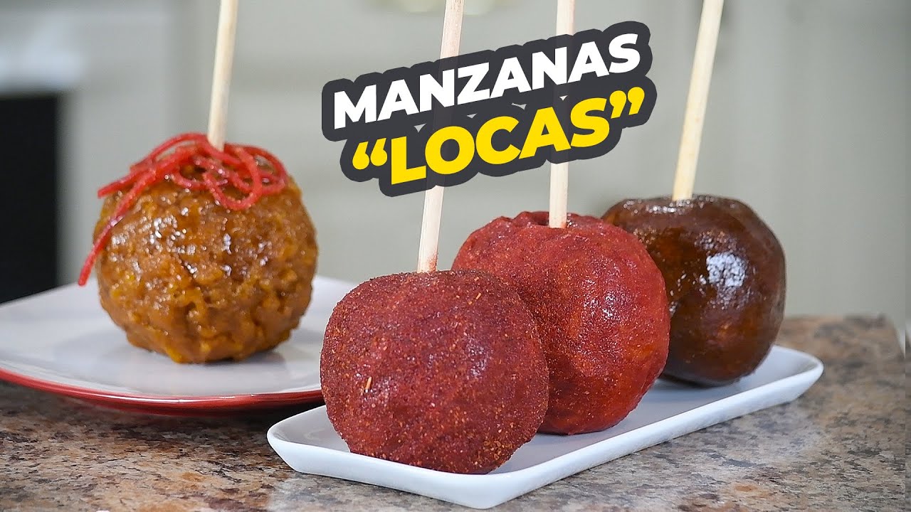 Manzanas con CHAMOY? ?. (Forritos, Skwinkles, Pulparindo, Pica Fresas) -  YouTube