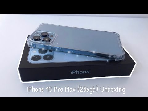 Apple Iphone 13 Pro max 256GB Sierra Blue Sim Free, Package In Box