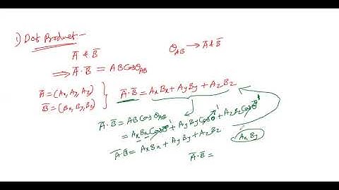 Vector Algebra_Vector Multiplication_Part 2