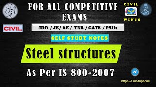 Class - 07✍️|👉 Design Of ROOF TRUSS WSM /LSM👈|As Per Code of IS - 800 -2007| 