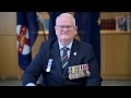 Ve day message from rsl nsw acting president ray james