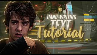 Viral Handwriting Text Animation Tutorial | After Effects  | X11-TIYAS