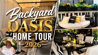 Backyard Oasis Home Tour 2026|| Outdoor Living #backyard#hometour#outdoorliving