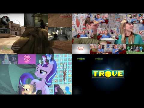Sparta Remixes Side-by-Side (Quadparison)