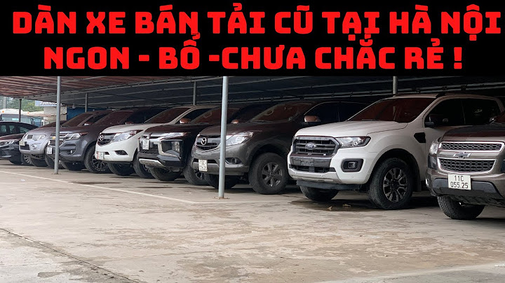 Bán xe ô tô bán tải cũ tại hà nội