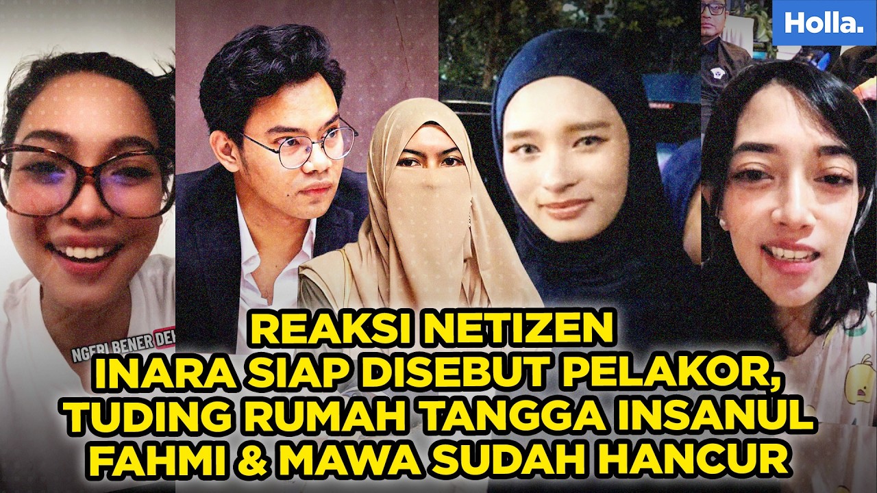 Reaksi Netizen Inara Siap Disebut Pelakor, Tuding Rumah Tangga Insanul Fahmi & Mawa Sudah Hancur
