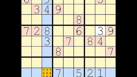 How to Solve Washington Times Sudoku Difficult  14 September, 2024