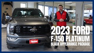 2023 Ford F-150 Platinum Review: Black Appearance Package, 75th Anniversary, and New Features screenshot 1