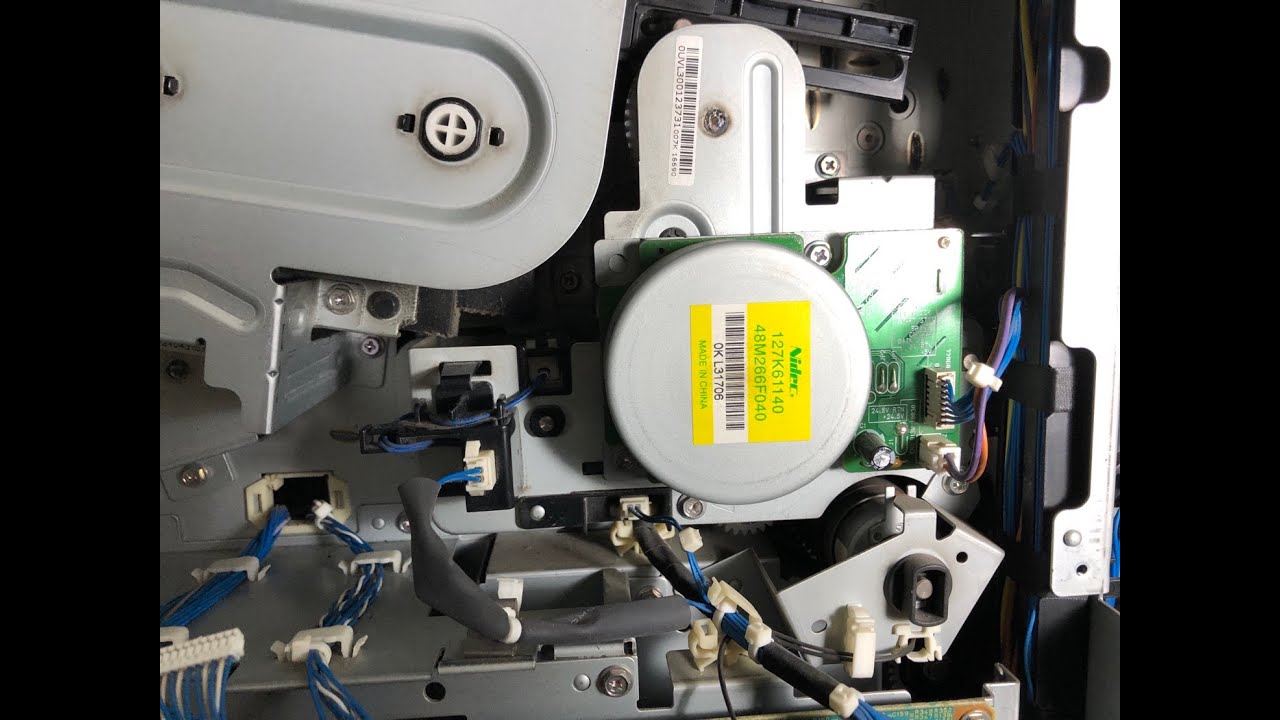 How to Replace Main Drive Motor Assy. DocuCentre IV-C2260 - YouTube