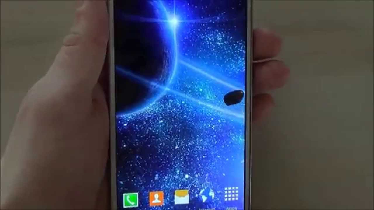 Free 3d Hd Space Live Wallpaper For Android Phones And Tablets Youtube