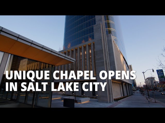 New Latter-day Saint Meetinghouse Opens in Downtown Salt Lake class=