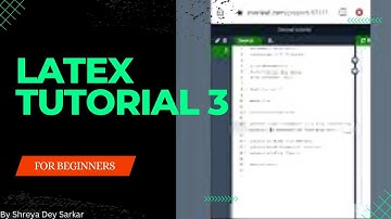 LaTex tutorial 3|| Bold, italic, underline