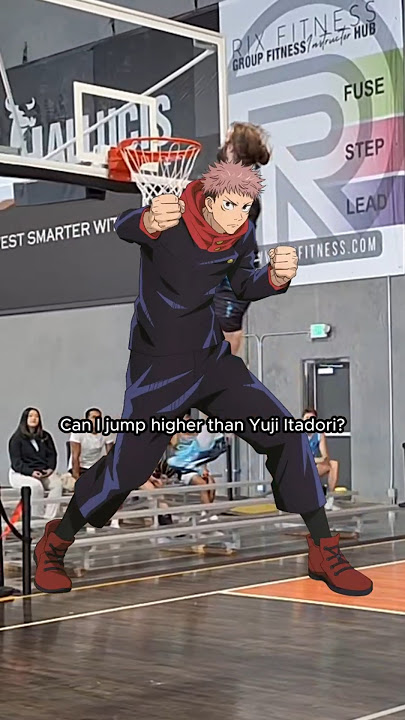 Can I Jump Higher than Yuji Itadori? #jujutsukaisen #anime