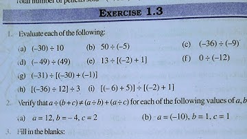 Class 7th maths l Exercise 1.3 l Q5 to Q7 l chapter 1 l integers l NCERT l Solution l Carb Academy