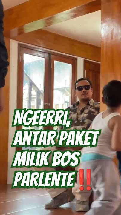 BTS! ANTAR PAKET RAHASIA MILIK BOS PARLENTE