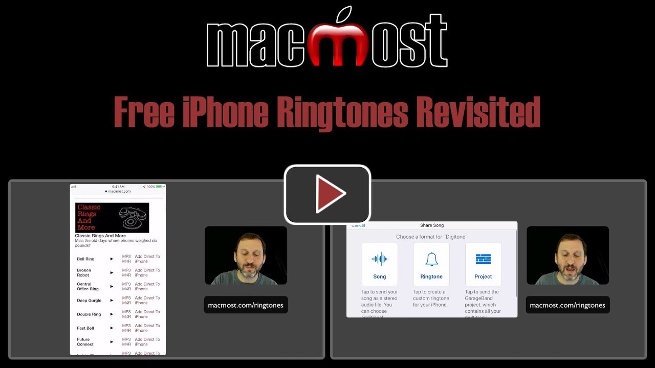 Free IPhone Ringtones Revisited MacMost 1861 YouTube Free iphone ringtones revisited macmost 1861 youtube