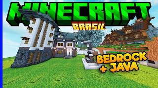 VEM JOGAR - MINECRAFT SURVIVAL + PIXELMON - CELULAR E PC - JAVA E BEDROCK - MINECRAFT BRASIL