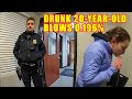 Bodycam DUI Arrest - 20-Year-Old Arrested for DUI and Having Open Containers of Alcohol