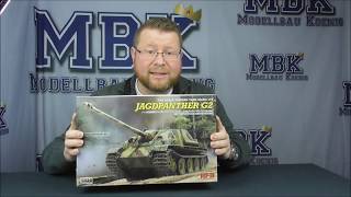 MBK unboxing #107 - 1:35 Jagdpanther G2 (Ryefield Model 5022)