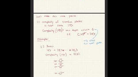 Advanced Topics in Quantum Information Theory (Fall 2020) - Lecture 6