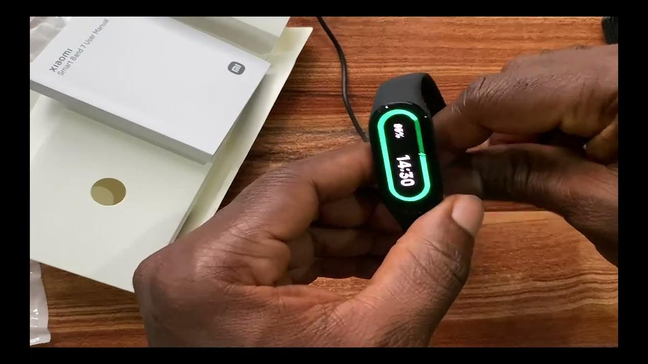 How to Turn On and Turn Off Mi Band 7 YouTube