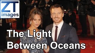 Michael Fassbender and Alicia Vikander at the film premiere The Light Between Oceans in London, UK.