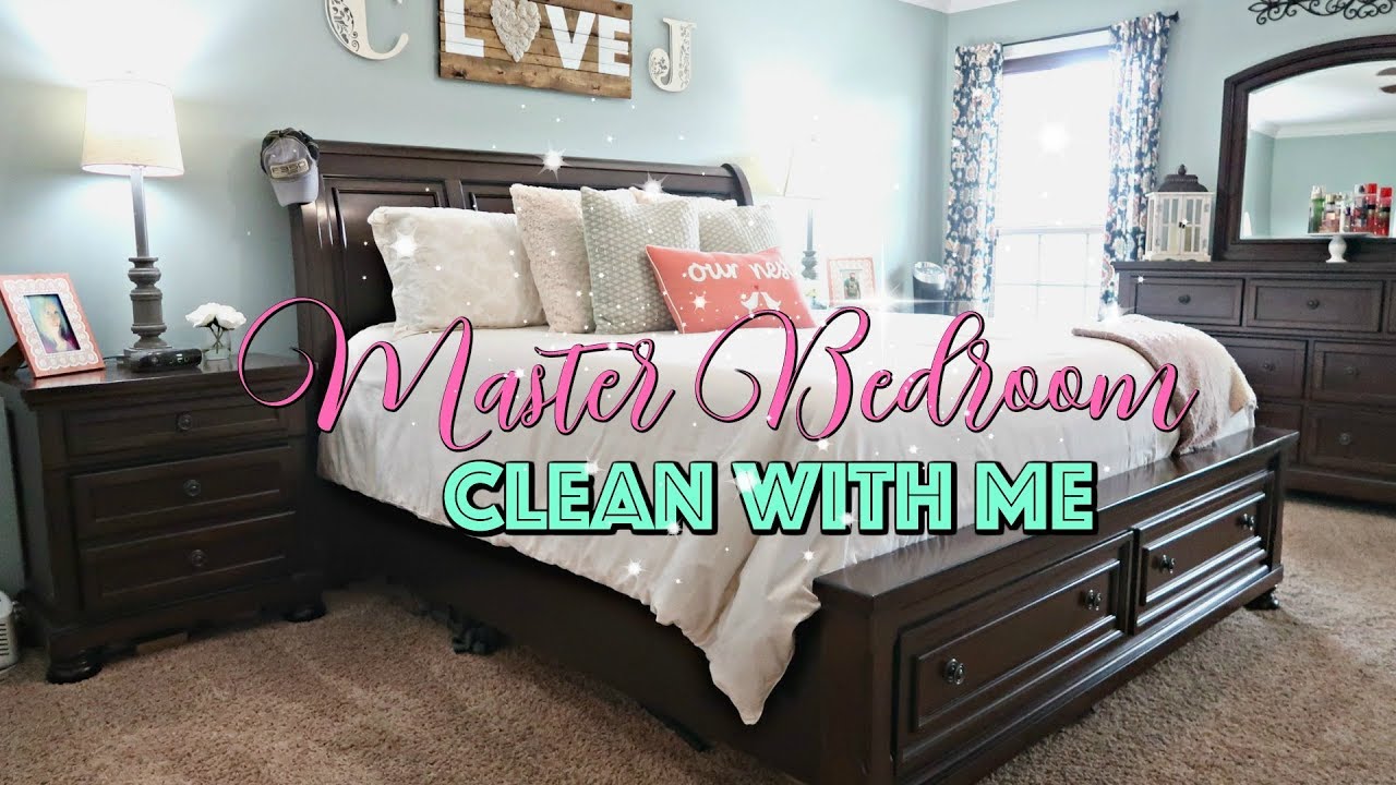 💗 Relaxing Cleaning Motivation//Clean With Me//Master Bedroom Cleaning Routine