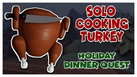 How to SOLO / HOLIDAY DINNER QUEST / CHEF REQUEST / IN ROBLOX TOWER HEROES