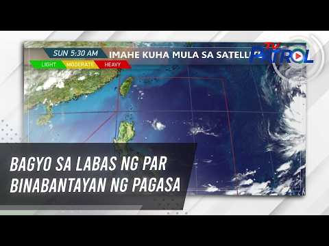 Bagyo sa labas ng PAR binabantayan ng PAGASA