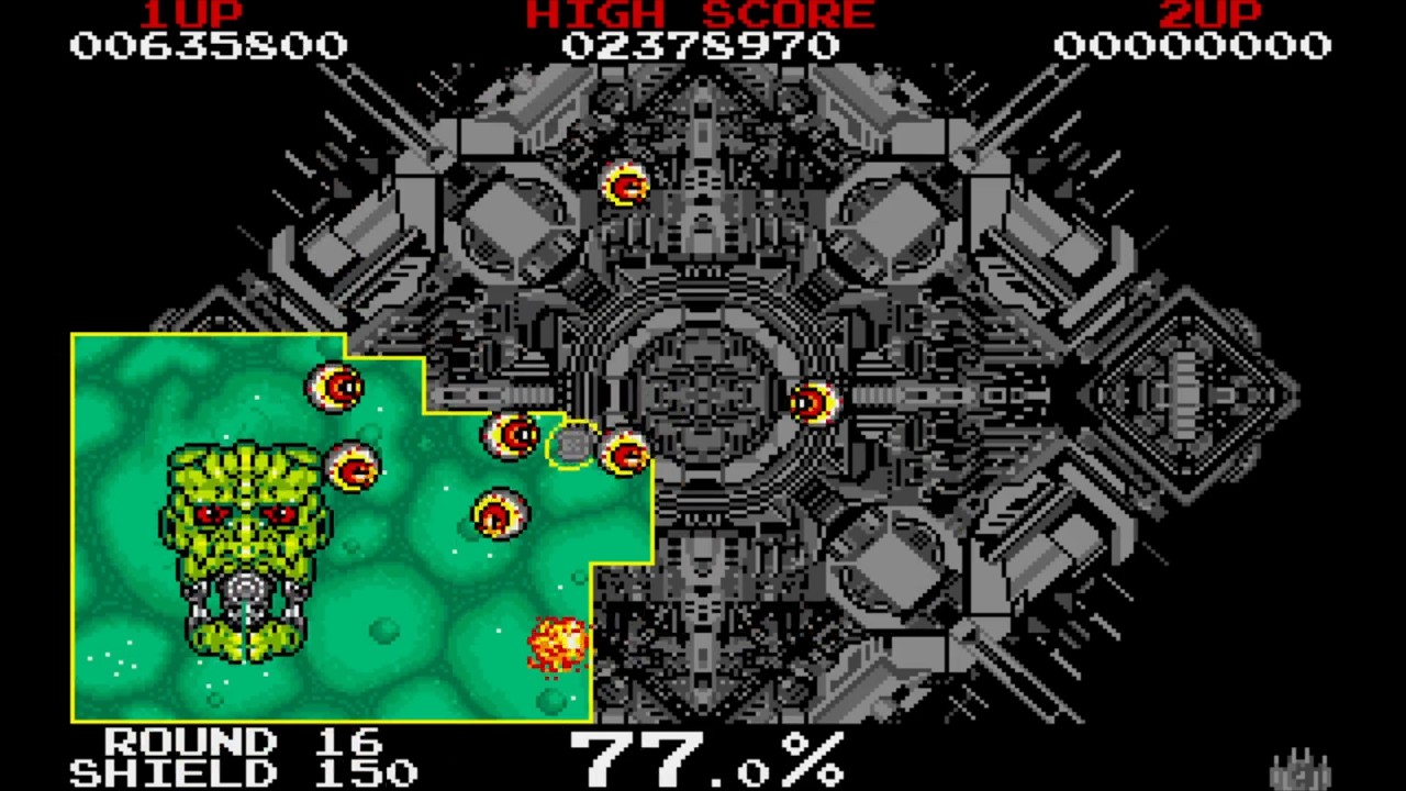 Volfied (Arcade) – Normal Mode Full Playthrough | No Commentary