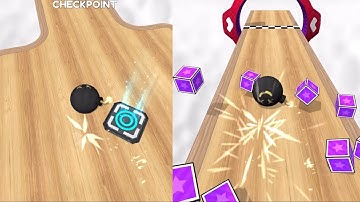 Going Balls Gameplay - Walkthrough Level #180 (Android, iOS)