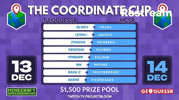 The Coordinate Cup - GeoGuessr x Minecraft