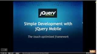 jQuery Mobile - 01 Introduction