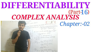 Differentiability (part-16)| Sufficient Conditions (Polar Form)|Complex Analysis in B.Sc.|M.Sc.