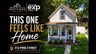 312 Pine Street Leavenworth KS | Charming 3 Bed Home Near Downtown Leavenworth