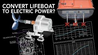 Lifeboat Conversion Ep49: Electric? An engine backup plan, if Alan's Bukh diesel fails at sea. [4K]