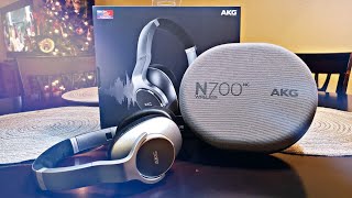 AKG N700 Bluetooth Wireless Headphones | Best Noise Canceling Headphones? -  YouTube