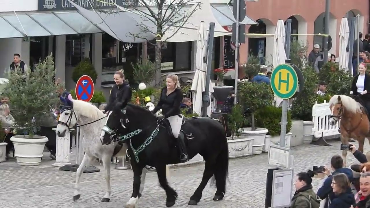 Osterritt Regen 2024 Teil 1