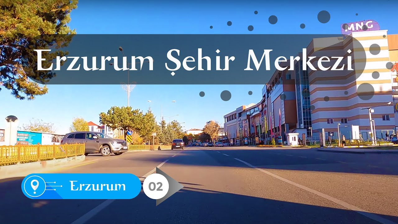 Erzurum Şehir Merkezi, 2021, #Erzurum Şehir Turu  ▶ 2,  (4K) Erzurum/Türkiye 🇹🇷