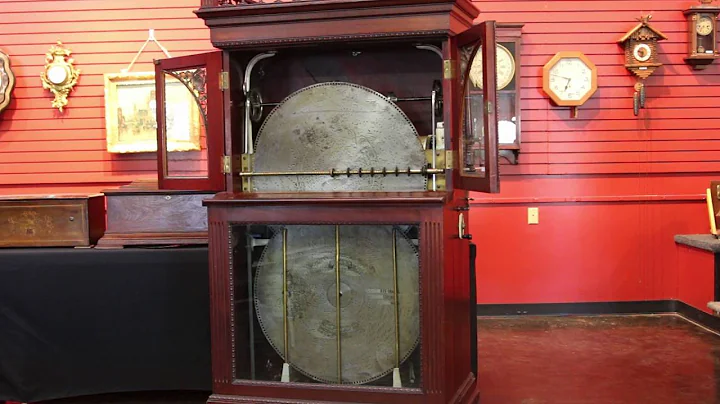 Regina 27-inch Automatic Disc Changing Music Box i...