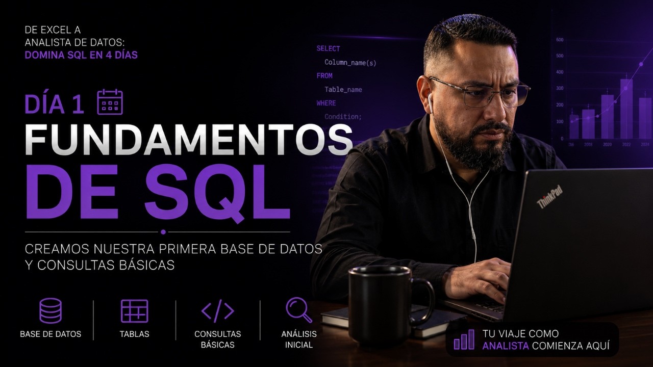 DÍA 1 | Aprende SQL Server Desde Cero | Crea tu Primera Base de Datos y ...