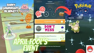 AN EXCELLENT OPPORTUNITY 🙃 | Pokemon Go April Fools Event