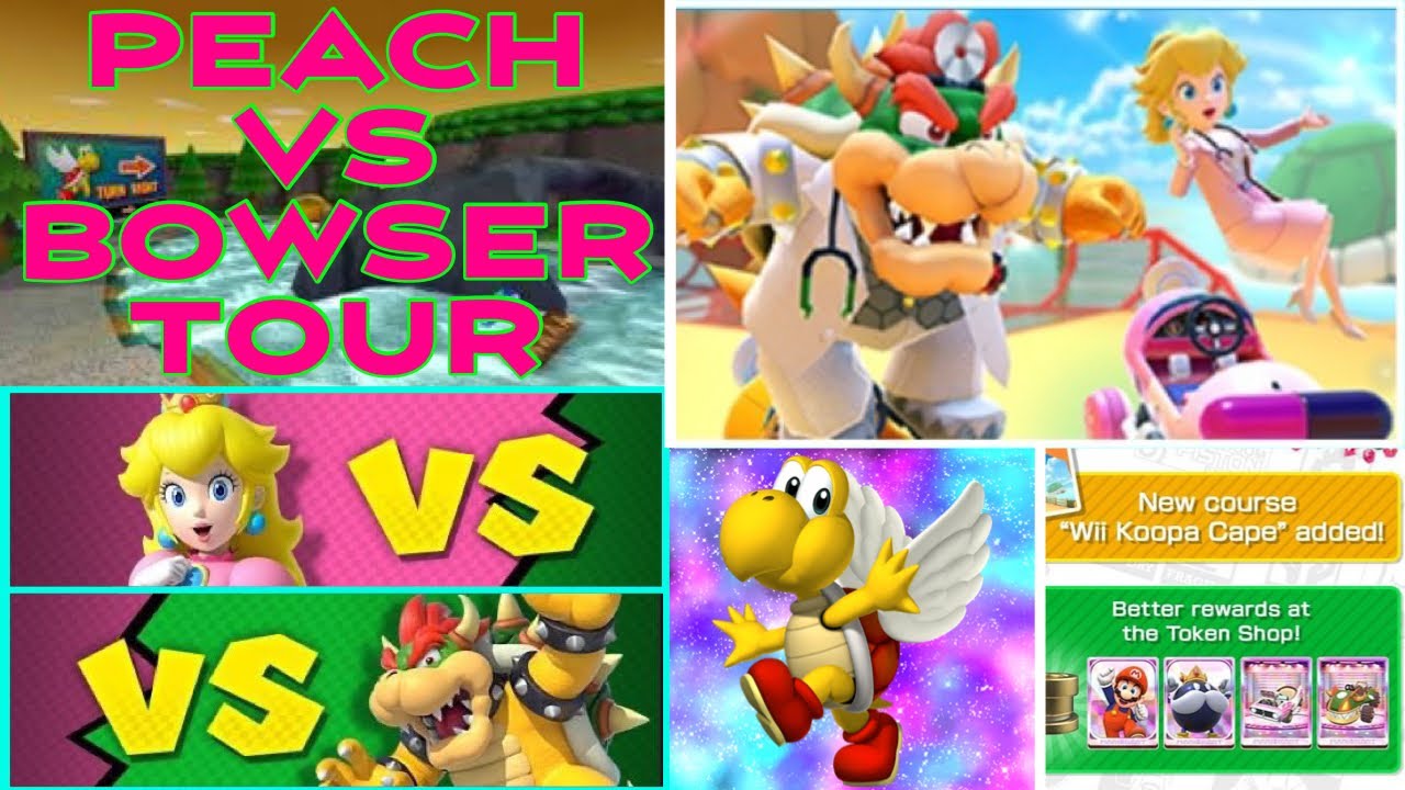 Mario v Peach Team Comparison (ft. New Designs!) : r/MarioKartTour