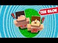 MİNECRAFT ama TEK BLOK #2